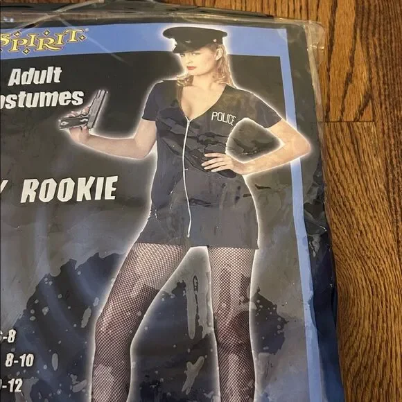 Spirit Halloween Sexy rookie Costume Size Small - Picture 3 of 3